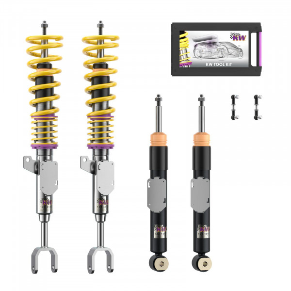 KW Gewindefahrwerk V1 inox passend für BMW 5er Touring (F11) 5K, GT 11/2009–02/2017