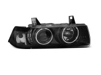Scheinwerfer Angel Eyes CCFL schwarz passend für BMW E36 Coupe Cabrio Scheinwerfer Angel Eyes CCFL schwarz passend für BMW E36 Coupe Cabrio