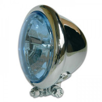 Bates-Style Fernscheinwerfer 4,5 Zoll H3 Chrom blaues Glas E-geprüft Bates-Style Fernscheinwerfer 4,5 Zoll H3 Chrom blaues Glas E-geprüft