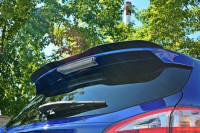 Spoiler CAP Für Ford Focus ST Mk3 Kombi Schwarz Hochglanz