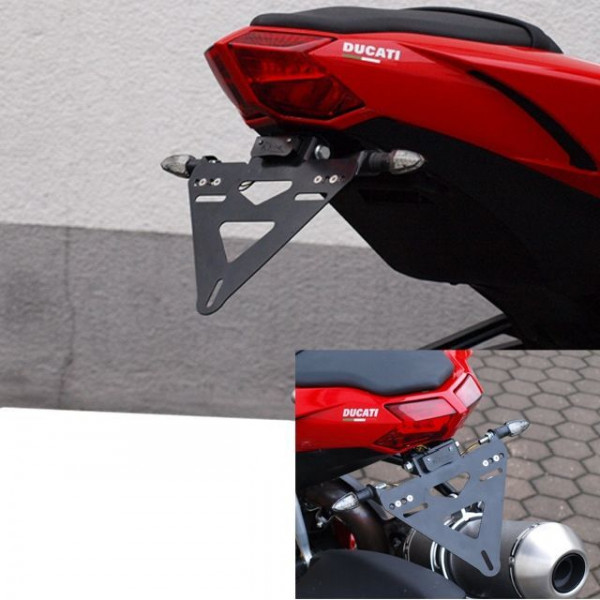 alpha Technik Kennzeichenhalter Ducati Streetfighter 848 Typ F1 Modelljahr 2012-2015