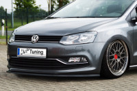 Cup Frontspoilerlippe passend für VW Polo 5 6C Cup Frontspoilerlippe passend für VW Polo 5 6C