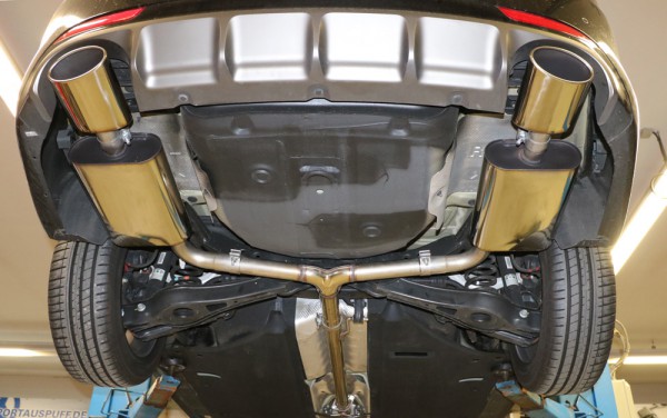 FOX Endschalldämpfer passend für Kia Optima Sportswagon JF