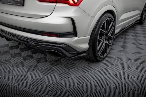 Heck Ansatz Flaps Diffusor passend für Audi RSQ3 F3