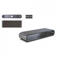 HIGHSIDER Einschweißgehäuse Schwarz CNC passend für Stripe Run HIGHSIDER Einschweißgehäuse Schwarz CNC passend für Stripe Run