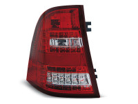 LED Rücklichter rot weiß passend für Mercedes W163 ML M-Klasse LED Rücklichter rot weiß passend für Mercedes W163 ML M-Klasse