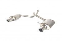 Ulter Sportauspuff passend für Audi A4 B6 2000–2004 2 Duplex Endrohre rund Ø90 Ulter Sportauspuff passend für Audi A4 B6 2000–2004 2 Duplex Endrohre rund Ø90