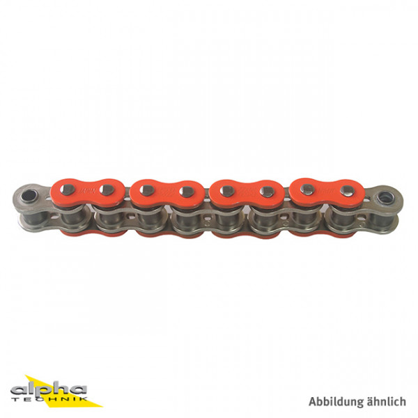 Kette ENUMA MVXZ-2 530 Orange 124 Glieder – super verstärkte Motorradkette