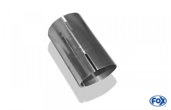 FOX Doppelmuffe 50mm auf 40mm Edelstahl