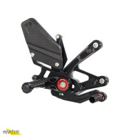 GILLES MUE2 Fußrastenanlage passend für Yamaha YZF-R1/R1M RN32 RN49 RN65 schwarz GILLES MUE2 Fußrastenanlage passend für Yamaha YZF-R1/R1M RN32 RN49 RN65 schwarz