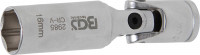BGS Glühkerzen-Gelenk-Einsatz SW 16 mm mit Innenvierkant-Antrieb 3/8" BGS Glühkerzen-Gelenk-Einsatz SW 16 mm mit Innenvierkant-Antrieb 3/8"
