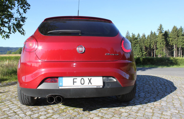 Fiat Bravo 198 - Diesel Endschalldämpfer - 2x90 Typ 14