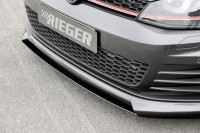 Rieger Spoilerschwert matt schwarz für VW Golf 7 GTI 3-tür. 04.13-12.16 (bis Facelift) Ausführung: Schwarz matt