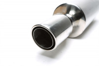 TA Technix Edelstahl Sportendschalldämpfer universal 100/75mm rund gebördelt abgeschrägt TA Technix Edelstahl Sportendschalldämpfer universal 100/75mm rund gebördelt abgeschrägt