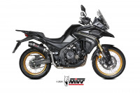 MIVV Oval Endschalldämpfer Edelstahl Schwarz passend für VOGE VALICO 525 DSX 24- MIVV Oval Endschalldämpfer Edelstahl Schwarz passend für VOGE VALICO 525 DSX 24-