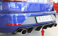 Rieger Heckeinsatz passend für Seat Leon Cupra (5F) 5-tür. ST/Kombi ab 01/2017 Facelift Rieger Heckeinsatz passend für Seat Leon Cupra (5F) 5-tür. ST/Kombi ab 01/2017 Facelift