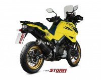 Storm by MIVV OVAL Endschalldämpfer Schwarz passend für Suzuki DL 1000/1050 V-Strom Storm by MIVV OVAL Endschalldämpfer Schwarz passend für Suzuki DL 1000/1050 V-Strom