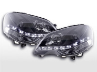 Scheinwerfer Set Daylight LED TFL-Optik passend für VW Polo 9N3 05-09 schwarz für Rechtslenker Scheinwerfer Set Daylight LED TFL-Optik passend für VW Polo 9N3 05-09 schwarz für Rechtslenker