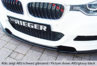 Rieger Spoilerschwert matt schwarz für BMW 3er F30 (3L) Lim. 02.12-06.15 (bis Facelift) Ausführung: Schwarz matt