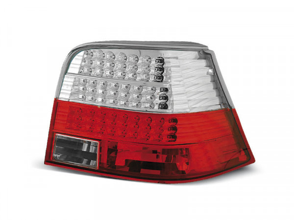 LED Rücklichter rot weiß passend für VW Golf 4 09.97-09.03