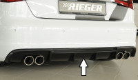 Rieger Heckeinsatz passend für Audi A3 (8V) Sportback S-Line Exterieur Rieger Heckeinsatz passend für Audi A3 (8V) Sportback S-Line Exterieur