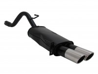 Novus Sportauspuff passend für Fiat Grande Punto 199 2x76mm SR-Design Novus Sportauspuff passend für Fiat Grande Punto 199 2x76mm SR-Design