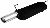 Ulter Sportauspuff passend für Peugeot 206 2003-2008 1 Endrohr oval 95×65 Ulter Sportauspuff passend für Peugeot 206 2003-2008 1 Endrohr oval 95×65