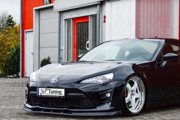 Cup Frontspoilerlippe mit Wing passend für Toyota GT86 Facelift