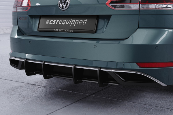 Racing Diffusor / Heckansatz passend für VW Golf 7 (Typ AU) Variant (2017–2020)