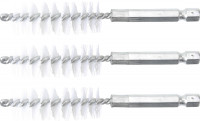 BGS Nylonbürsten-Set 17 mm | 3-tlg. mit Außensechskant 6,3 mm Antrieb BGS Nylonbürsten-Set 17 mm | 3-tlg. mit Außensechskant 6,3 mm Antrieb