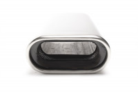 TA Technix Endrohr Edelstahl 70 x 140mm flach / oval TA Technix Endrohr Edelstahl 70 x 140mm flach / oval