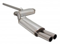 Novus Sportauspuff Anlage passend für VW Golf 3 2x76mm Novus Sportauspuff Anlage passend für VW Golf 3 2x76mm