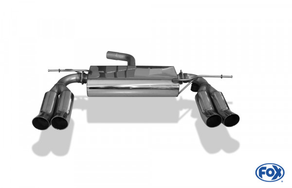 VW Touran Endschalldämpfer Ausgang rechts/links - 2x76 Typ 18 rechts/links