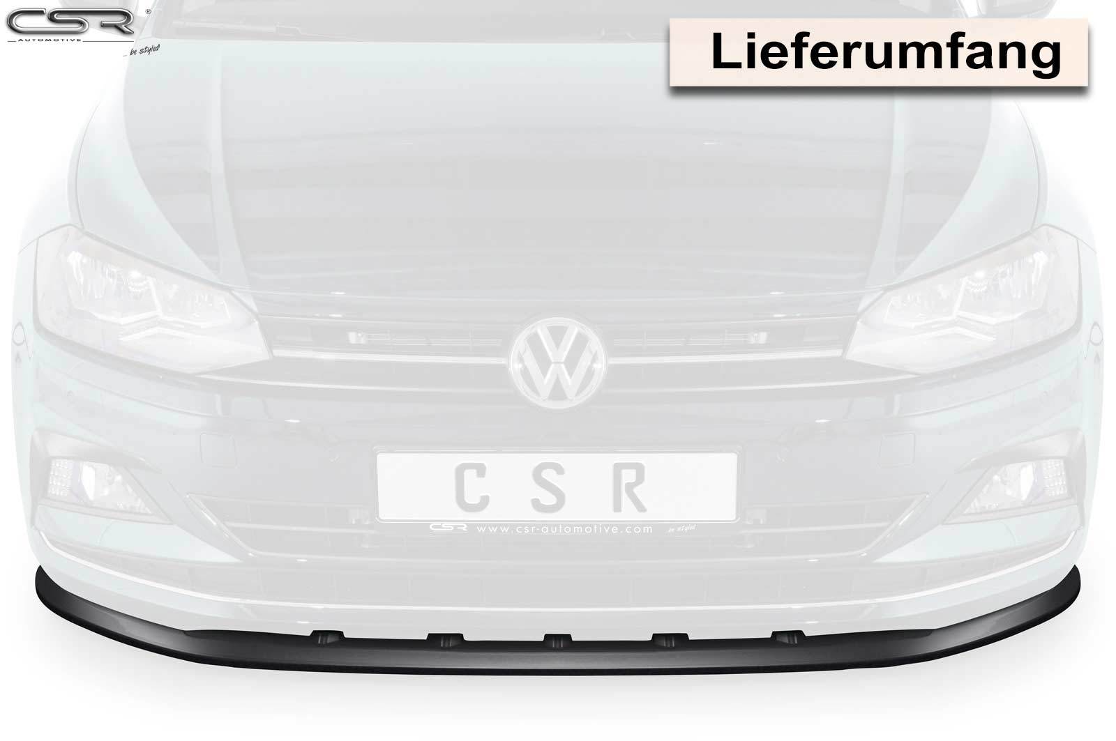 Frontspoiler Vario-X passend für Volkswagen Polo (2G/AW) 2017