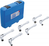 BGS Glühkerzen-Gelenkschlüssel-Satz 6-tlg. SW 8–16 mm Innenvierkant 10 mm (3/8") BGS Glühkerzen-Gelenkschlüssel-Satz 6-tlg. SW 8–16 mm Innenvierkant 10 mm (3/8")