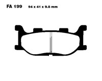 EBC-FA199 Bremsbeläge passend für Yamaha Motorräder EBC-FA199 Bremsbeläge passend für Yamaha Motorräder