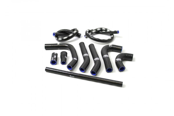 SAMCO SPORT Siliconschlauch Kit schwarz für KTM 660 Rally Modelljahr 2003-2006