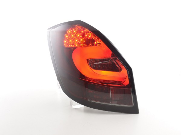 LED Rückleuchten Set Skoda Fabia 5J 5-trg. Bj. 07-10 rot/schwarz