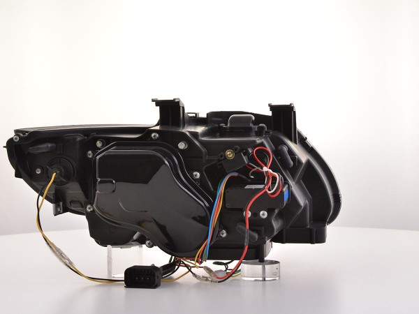 Scheinwerfer Set Xenon Daylight LED Tagfahrlicht mit AFS BMW 3er E92/E93 Bj. 06-10 schwarz