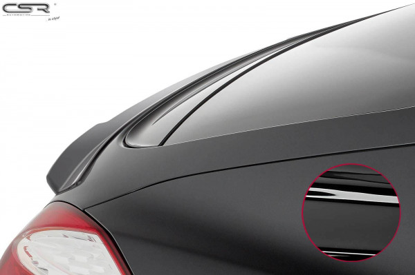 Heckflügel mit ABE für Porsche Panamera 970 HF718-G Schwarz Hochglanz