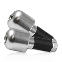 Lenkergewichte passend für Alu-Lenker Ø 13 mm silber Lenkergewichte passend für Alu-Lenker Ø 13 mm silber