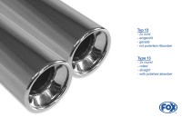 FOX Endschalldämpfer 2x76 Typ 13 passend für Audi 80 Typ B4 quattro FOX Endschalldämpfer 2x76 Typ 13 passend für Audi 80 Typ B4 quattro