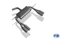 Endschalldämpfer passend für VW Eos V6 2x80 Edelstahl Endschalldämpfer passend für VW Eos V6 2x80 Edelstahl