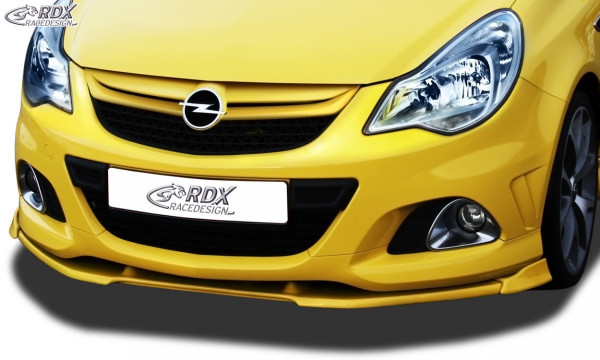 RDX Frontspoiler VARIO-X für OPEL Corsa D Facelift OPC 2010+ (Passend an OPC bzw. Fahrzeuge mit OPC