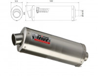 MIVV UNIVERSAL Schalldämpfer rechts OVAL BIG 400 Edelstahl 55mm MIVV UNIVERSAL Schalldämpfer rechts OVAL BIG 400 Edelstahl 55mm