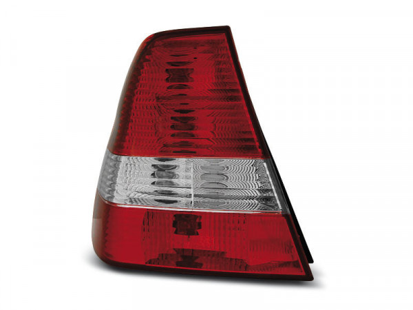 Rücklichter rot weiß passend für BMW E46 06.01-12.04 Kompakt