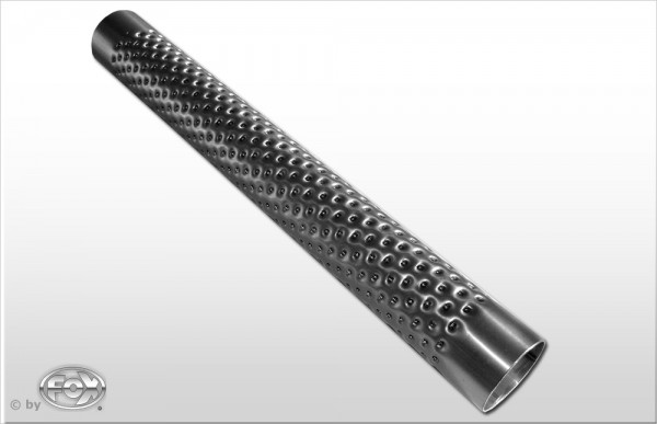 Perforiertes Rohr Variante 2 - Ø45mm Mit nach innen aufgestellten Löchern - Länge: 450mm - Material: