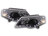 Scheinwerfer Set Daylight LED TFL-Optik passend für VW Passat 3C ab 2005 schwarz für Rechtslenker Scheinwerfer Set Daylight LED TFL-Optik passend für VW Passat 3C ab 2005 schwarz für Rechtslenker