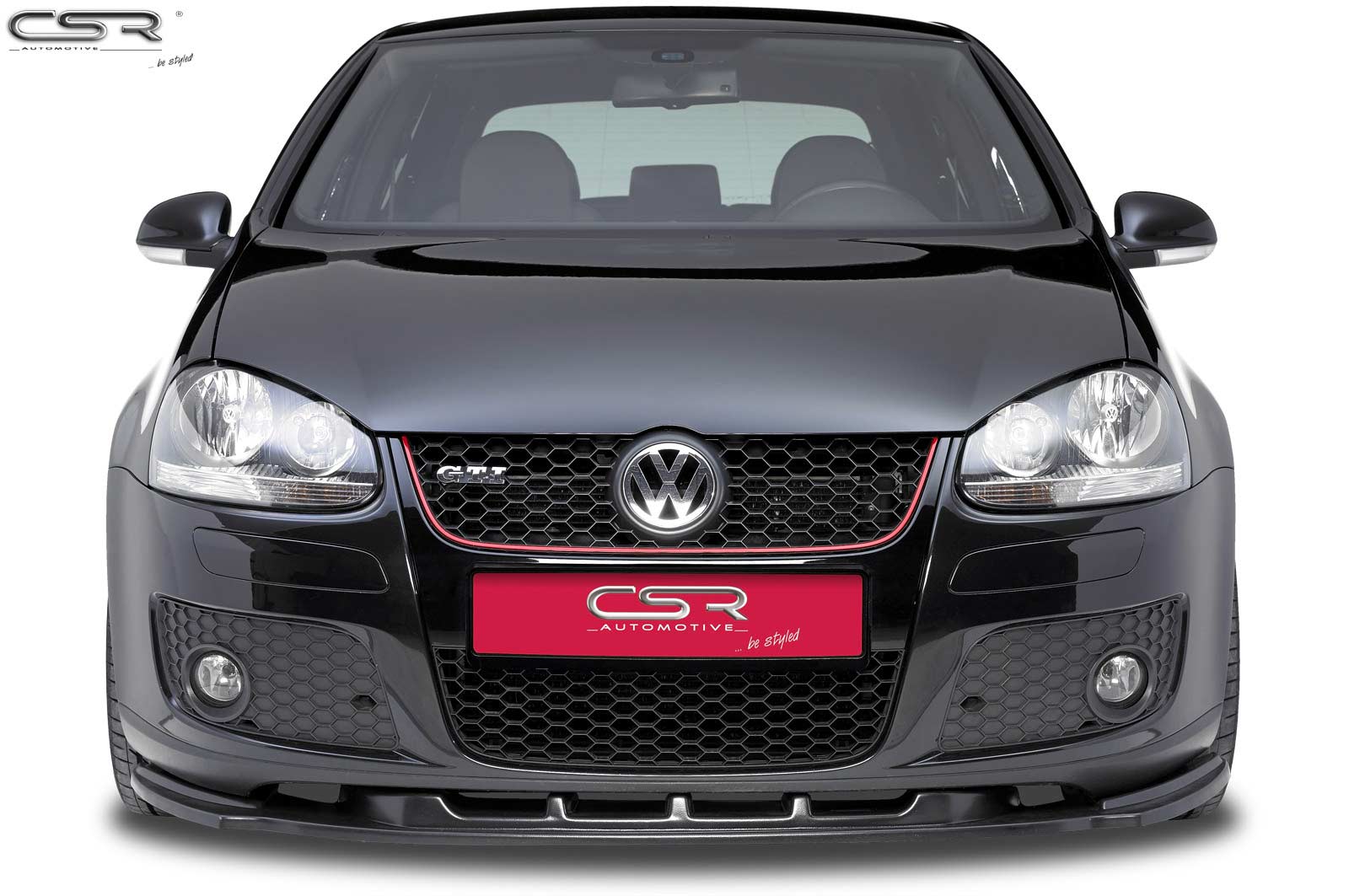 Spoilerschwert Frontspoiler Lippe ABS VW Golf 7 GTI + GTD ABE Carbon Optik