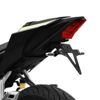 Kennzeichenhalter passend für YAMAHA YZF125R (19-20) verstellbar schwarz inkl. Reflektorhalter Kennzeichenhalter passend für YAMAHA YZF125R (19-20) verstellbar schwarz inkl. Reflektorhalter
